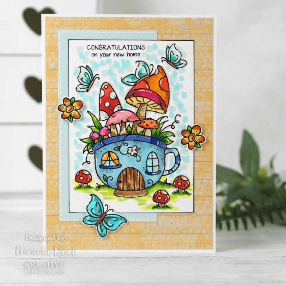 Woodware Mushroom Cup Clear Stamp (FRS882) (OUTLET) Woodware Mushroom Cup Clear Stamp (FRS882) (OUTLET)