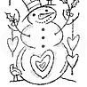 Woodware Loving Snowman Clear Stamp (FRS875) (OUTLET) Woodware Loving Snowman Clear Stamp (FRS875) (OUTLET)
