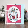 Woodware Loving Snowman Clear Stamp (FRS875) (OUTLET) Woodware Loving Snowman Clear Stamp (FRS875) (OUTLET)