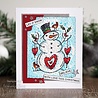 Woodware Loving Snowman Clear Stamp (FRS875) (OUTLET) Woodware Loving Snowman Clear Stamp (FRS875) (OUTLET)