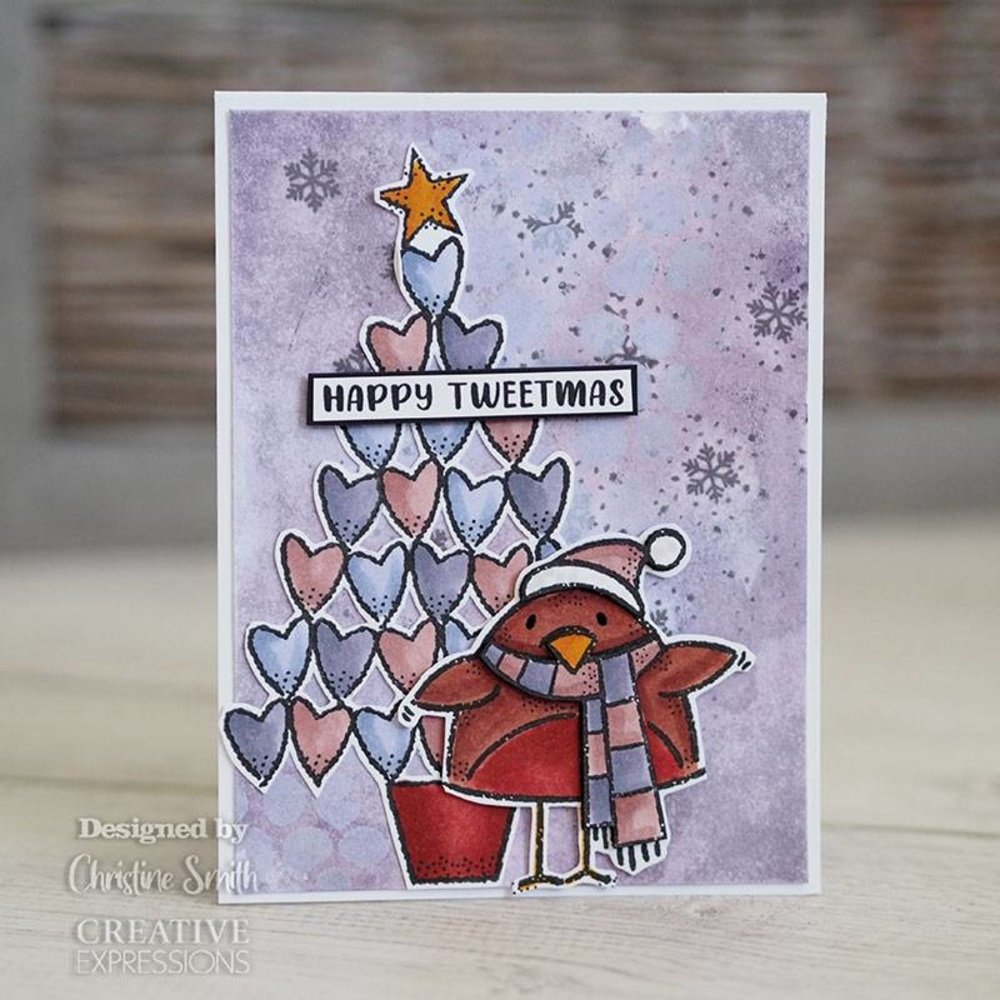 Woodware Heart Tree Clear Stamp (FRS873) (OUTLET) Woodware Heart Tree Clear Stamp (FRS873) (OUTLET)