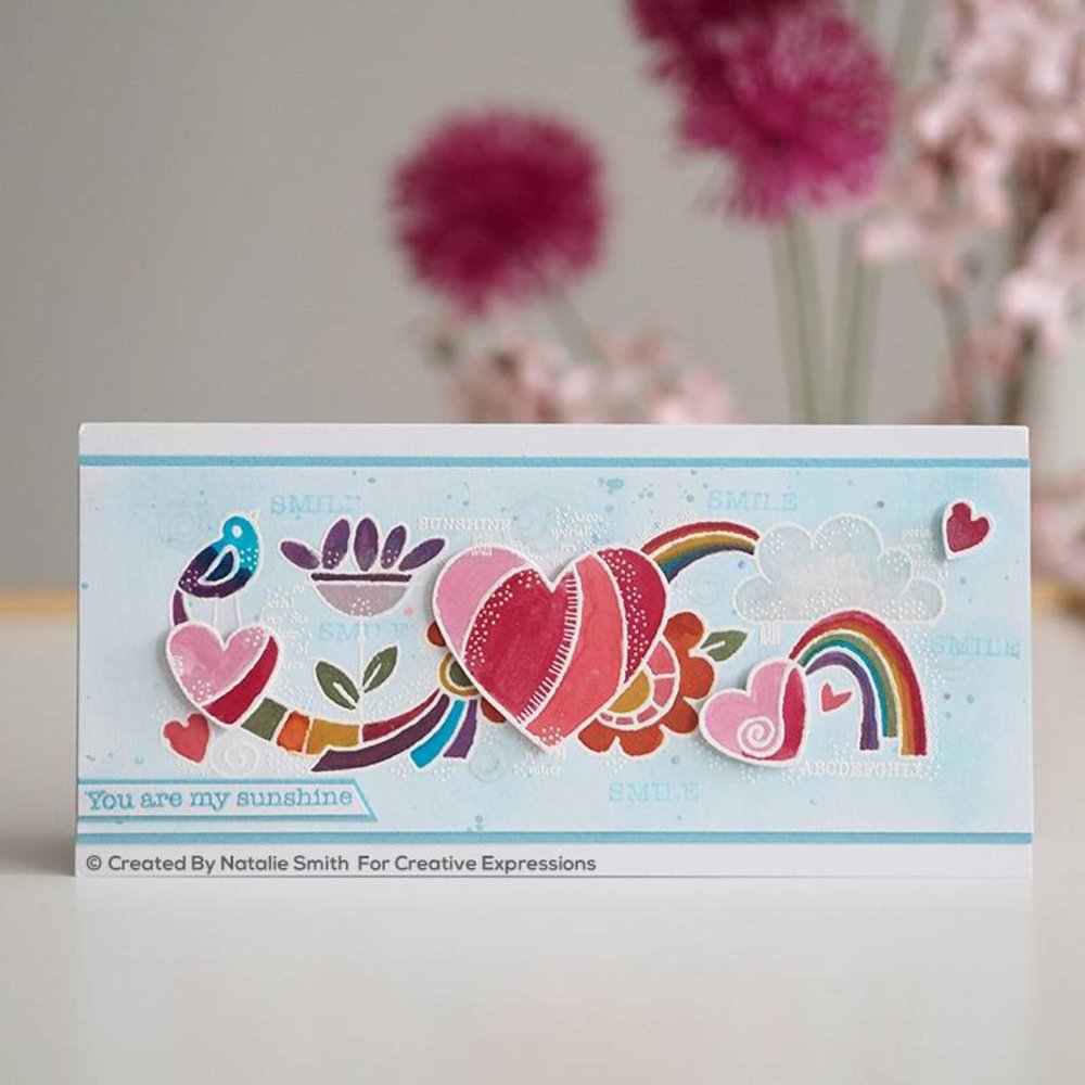 Woodware Heart Border Clear Stamp (FRS408) (OUTLET) Woodware Heart Border Clear Stamp (FRS408) (OUTLET)