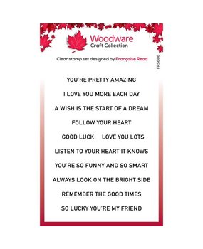 Woodware Happy Strips Clear Stamp (FRS886) (OUTLET) Woodware Happy Strips Clear Stamp (FRS886) (OUTLET)
