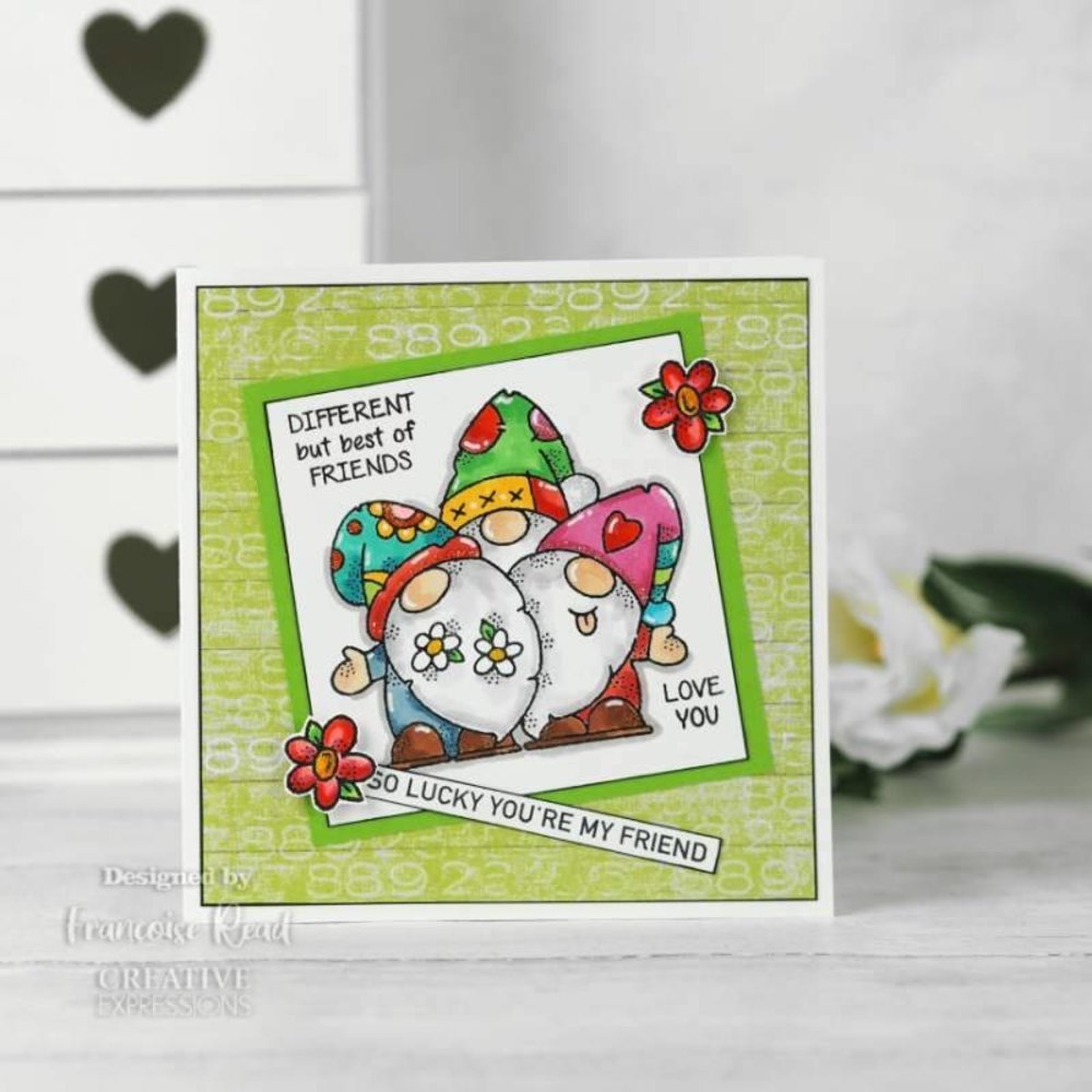 Woodware Happy Strips Clear Stamp (FRS886) (OUTLET) Woodware Happy Strips Clear Stamp (FRS886) (OUTLET)