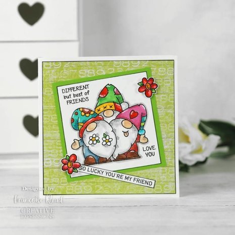 Woodware Happy Strips Clear Stamp (FRS886) (OUTLET) Woodware Happy Strips Clear Stamp (FRS886) (OUTLET)