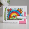 Woodware Garden Rainbow Clear Stamp (FRS852) (OUTLET) Woodware Garden Rainbow Clear Stamp (FRS852) (OUTLET)