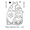 Woodware Valentine Gnome Clear Stamp (FRS846) (OUTLET) Woodware Valentine Gnome Clear Stamp (FRS846) (OUTLET)