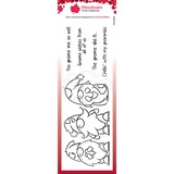 Woodware Three Gnomes Clear Stamp (FRS406) (OUTLET)