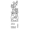 Woodware Sunflower Hat Clear Stamp (FRS415) (OUTLET) Woodware Sunflower Hat Clear Stamp (FRS415) (OUTLET)