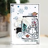 Woodware Snow Jar Clear Stamp (FRS869) (OUTLET) Woodware Snow Jar Clear Stamp (FRS869) (OUTLET)