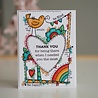 Woodware Rainbow Heart Clear Stamp (FRS856) (OUTLET) Woodware Rainbow Heart Clear Stamp (FRS856) (OUTLET)