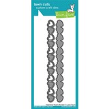 Lawn Fawn Valentine Hearts Border Dies (LF2736) (OUTLET)