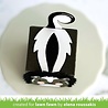 Lawn Fawn Tiny Gift Box Skunk Add-On Dies (LF2737) (OUTLET)