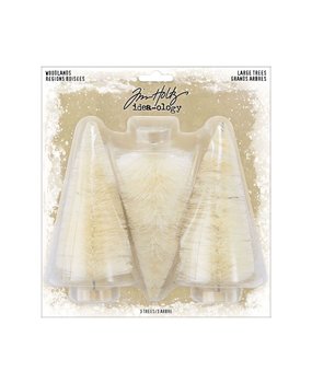 Idea-ology Tim Holtz Christmas Woodland Tree Lot Large (TH94212) (DISCONTINUED)