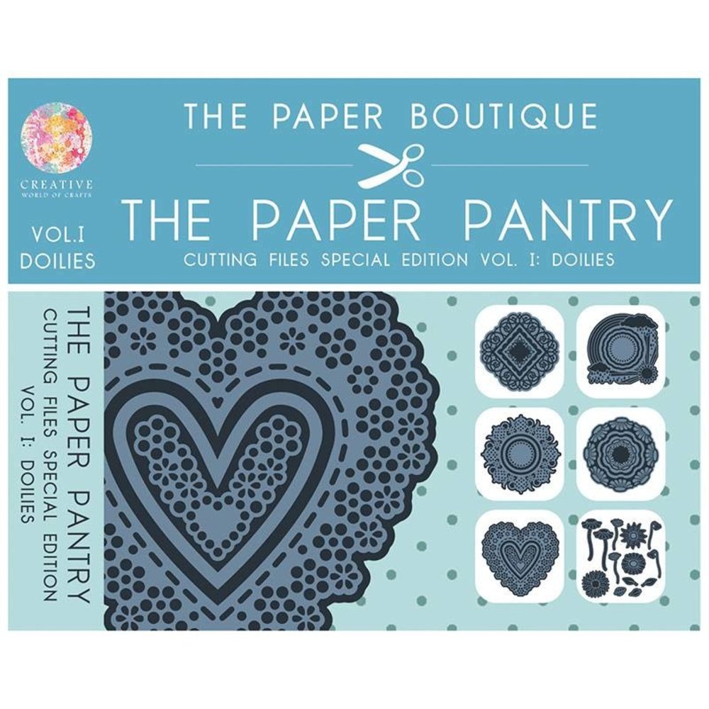 The Paper Pantry Cutting Files Special Edition Vol 1 Doilies USB
