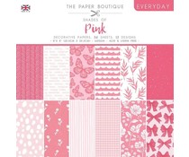 The Paper Boutique Everyday Shades Of Pink 8x8 Inch Decorative Papers (PB1648)