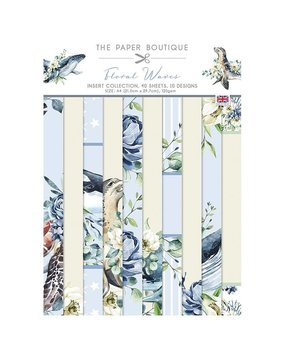 The Paper Boutique Floral Waves A4 Insert Collection (PB1556) (OUTLET)