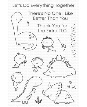 My Favorite Things Babysaurus Clear Stamps (CS-628) (OUTLET)