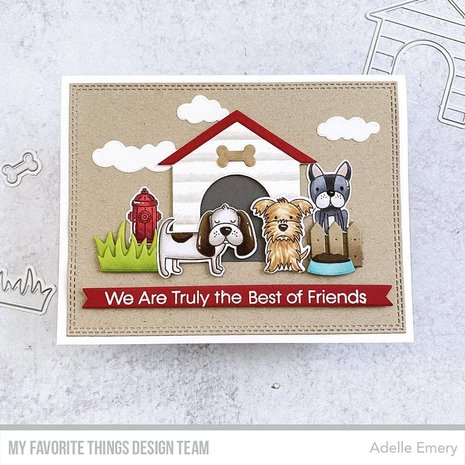 My Favorite Things Best of Friends Clear Stamps (CS-629) (OUTLET)