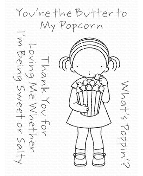 My Favorite Things What's Poppin'? Clear Stamps (PI-329) (OUTLET)