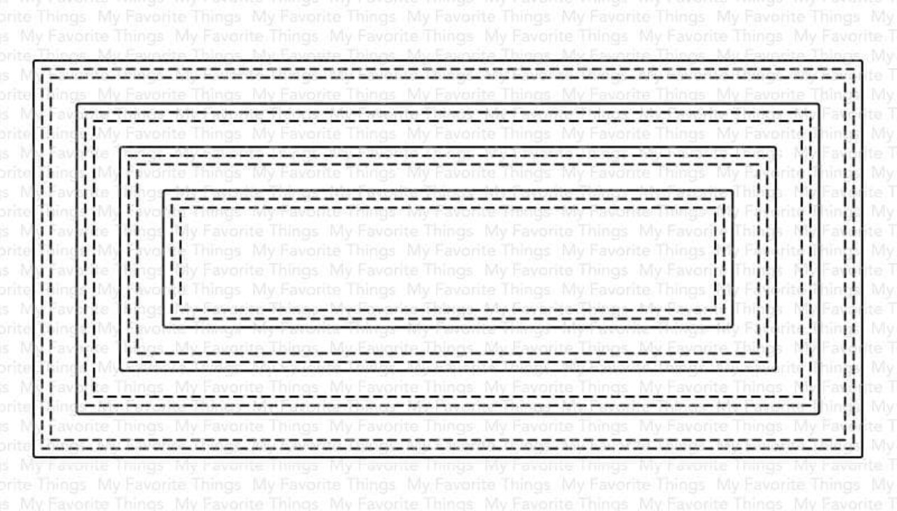 My Favorite Things Mini Slimline Double Stitched Rectangle STAX Die-namics (MFT-2160) (OUTLET) My Favorite Things Mini Slimline Double Stitched Rectangle STAX Die-namics (MFT-2160) (OUTLET)