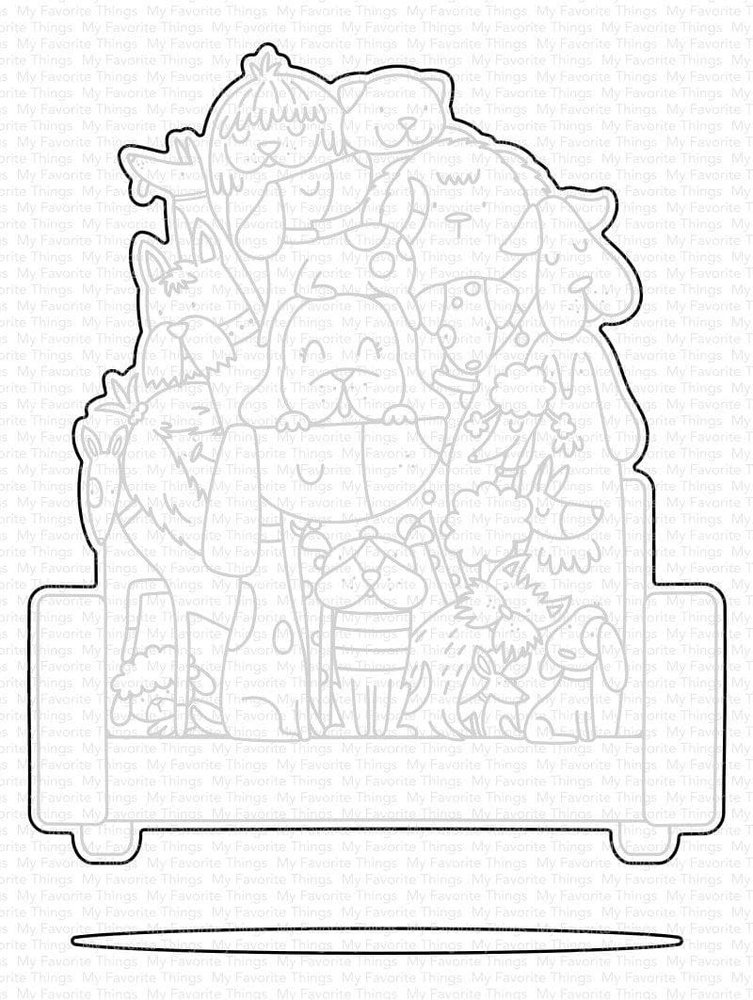 My Favorite Things Best Dog Friends Die-namics (MFT-2158) (OUTLET) My Favorite Things Best Dog Friends Die-namics (MFT-2158) (OUTLET)