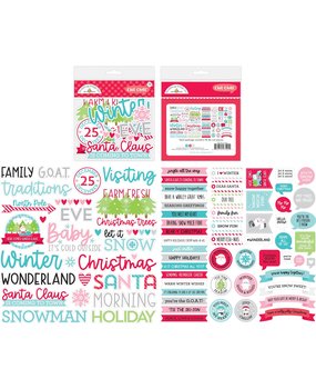 Doodlebug Design Let It Snow Chit Chat (7521) (OUTLET)