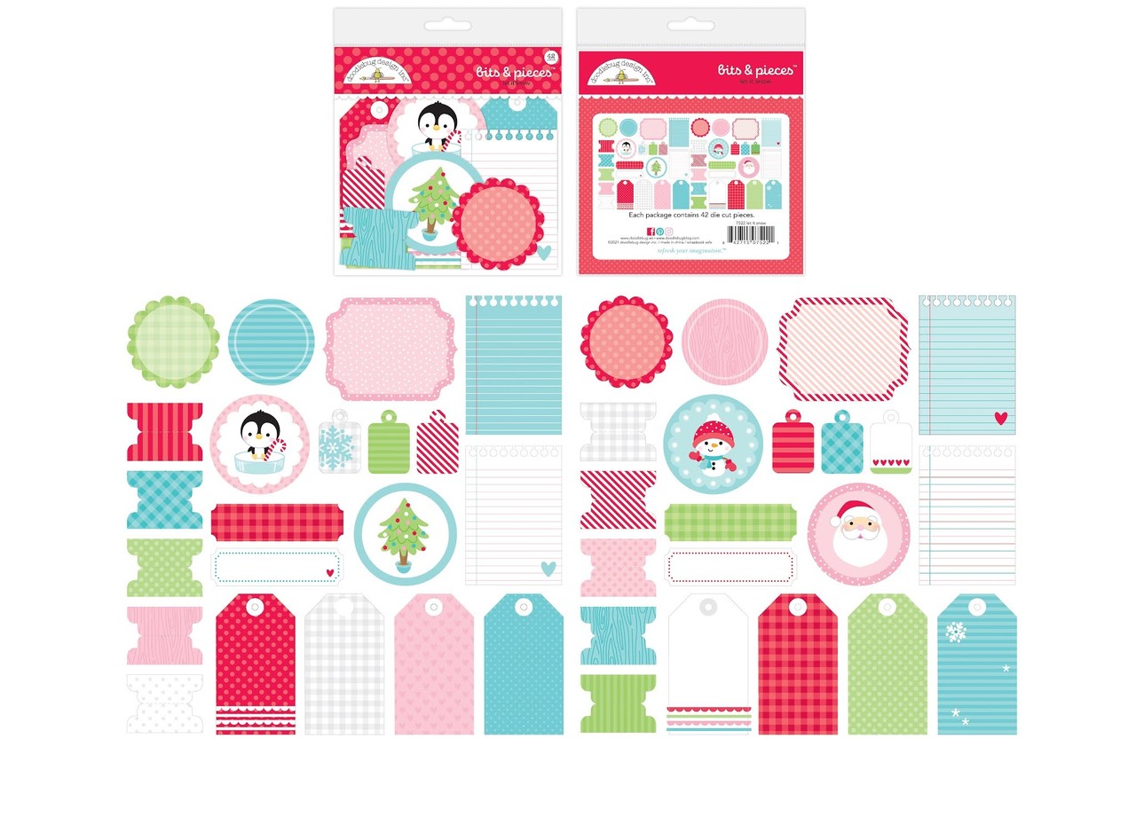 Doodlebug Design Let It Snow Bits & Pieces (7522) (DISCONTINUED) Doodlebug Design Let It Snow Bits & Pieces (7522) (DISCONTINUED)