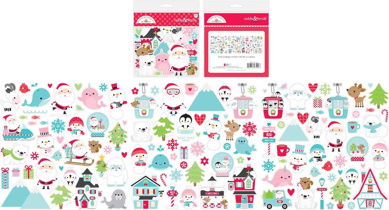 Doodlebug Design Let It Snow Odds & Ends (7520) (DISCONTINUED) Doodlebug Design Let It Snow Odds & Ends (7520) (DISCONTINUED)