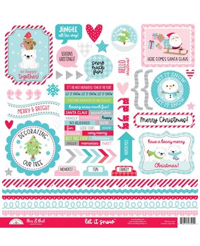 Doodlebug Design Let It Snow This & That Stickers (7525) (DISCONTINUED)
