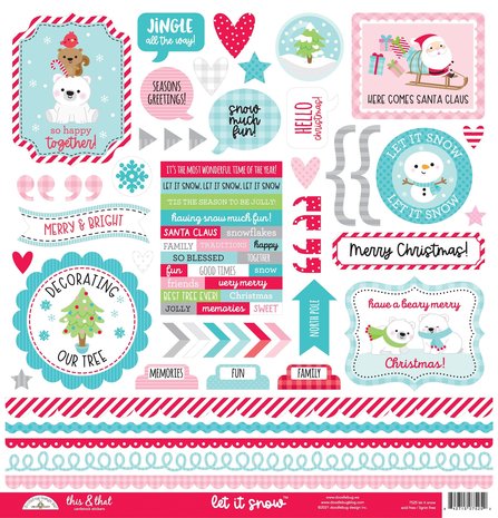 Doodlebug Design Let It Snow This & That Stickers (7525) (DISCONTINUED) Doodlebug Design Let It Snow This & That Stickers (7525) (DISCONTINUED)