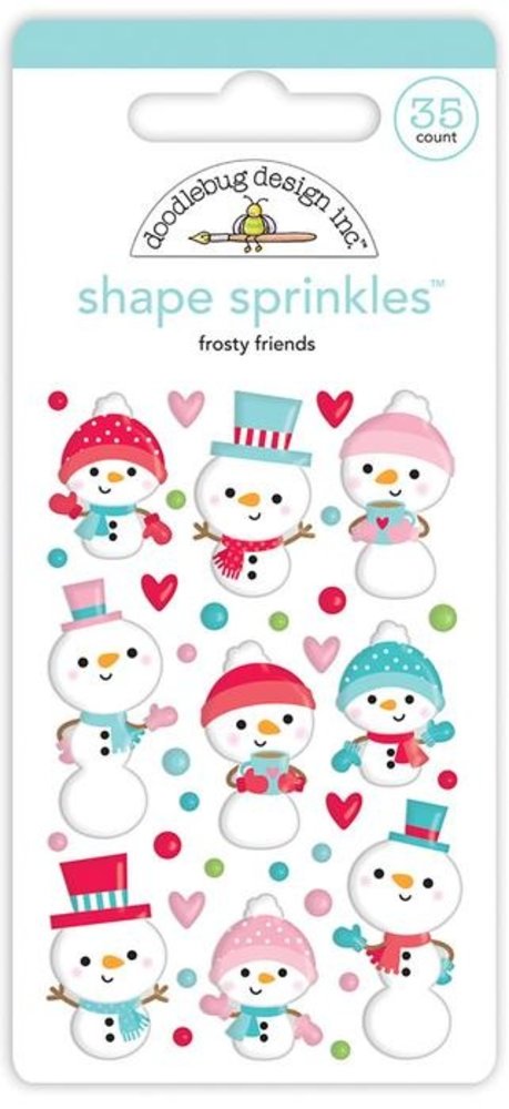 Doodlebug Design Frosty Friends Shape Sprinkles (7501) (DISCONTINUED) Doodlebug Design Frosty Friends Shape Sprinkles (7501) (DISCONTINUED)