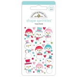 Doodlebug Design Frosty Friends Shape Sprinkles (7501) (DISCONTINUED)