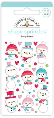 Doodlebug Design Frosty Friends Shape Sprinkles (7501) (DISCONTINUED) Doodlebug Design Frosty Friends Shape Sprinkles (7501) (DISCONTINUED)