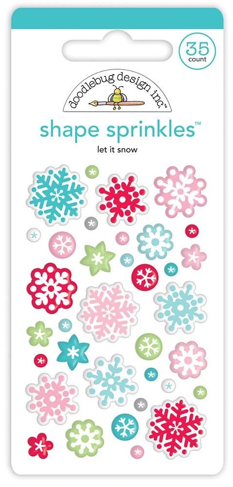 Doodlebug Design Let It Snow Shape Sprinkles (7504) (DISCONTINUED) Doodlebug Design Let It Snow Shape Sprinkles (7504) (DISCONTINUED)