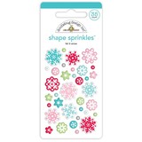 Doodlebug Design Let It Snow Shape Sprinkles (7504) (DISCONTINUED)
