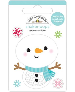 Doodlebug Design Snow Cute Shaker-Pops (7507) (DISCONTINUED)