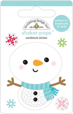 Doodlebug Design Snow Cute Shaker-Pops (7507) (DISCONTINUED) Doodlebug Design Snow Cute Shaker-Pops (7507) (DISCONTINUED)