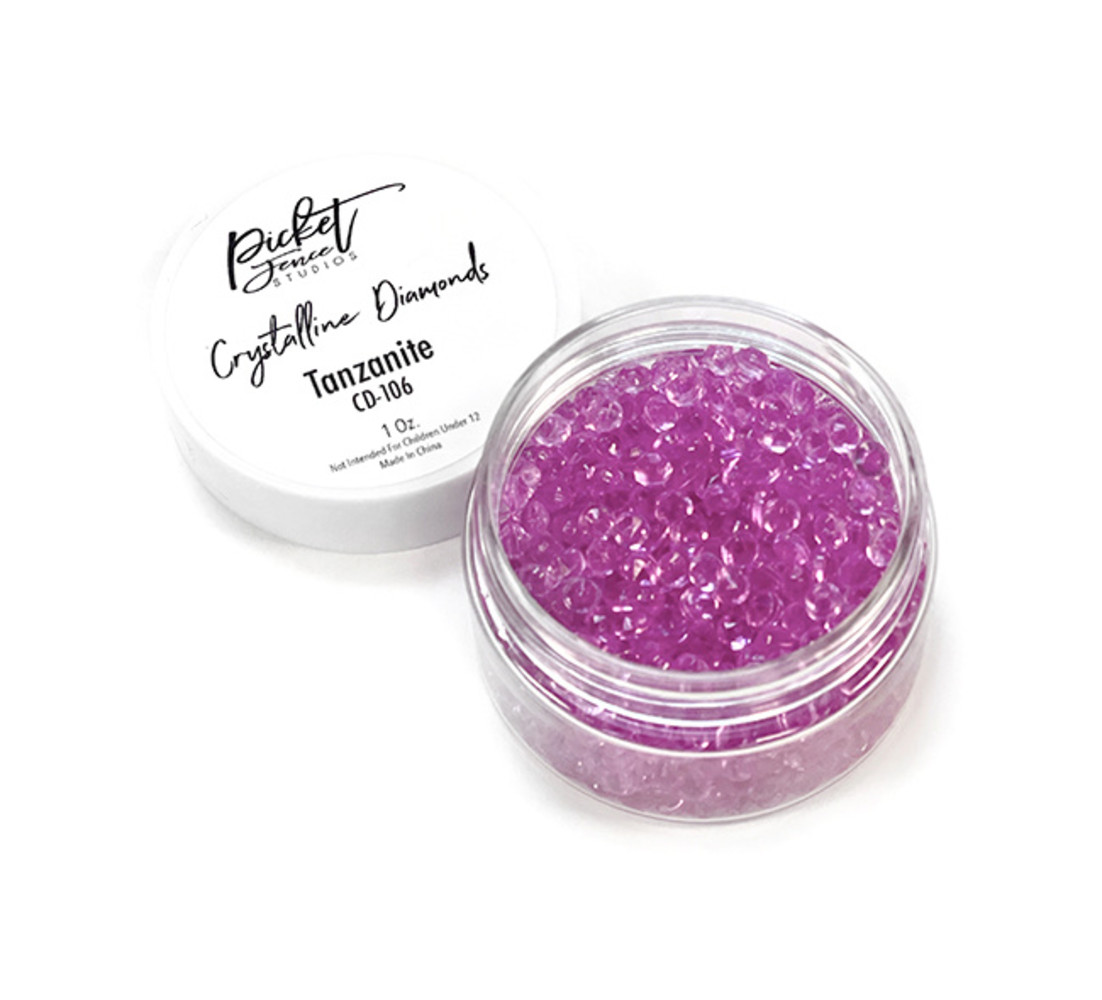 Picket Fence Studios Crystalline Diamonds Tanzanite (CD-106) (OUTLET)