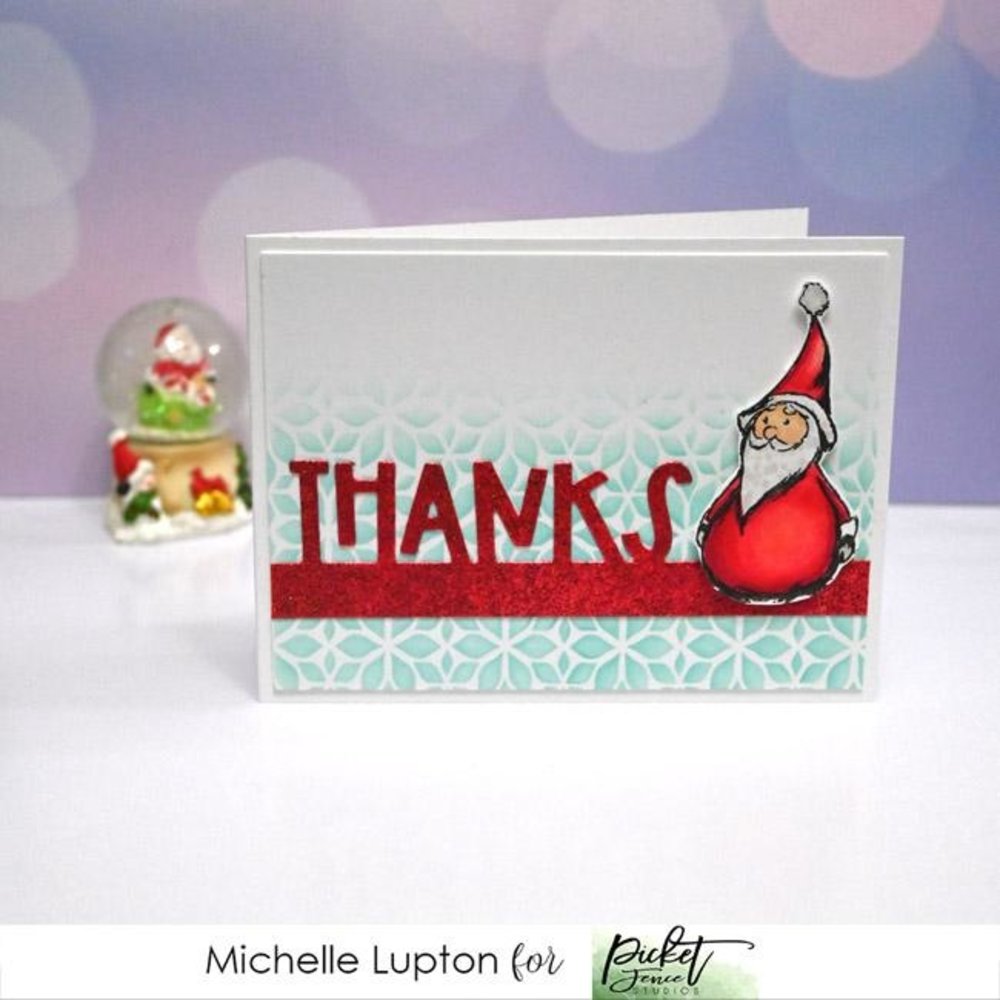 Picket Fence Studios Slim Line Lots of Blossoms 4x10 Inch Stencil (SC-288) (OUTLET)