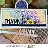Picket Fence Studios Lots of Blossoms 6x6 Inch Stencil (SC-286) (OUTLET)