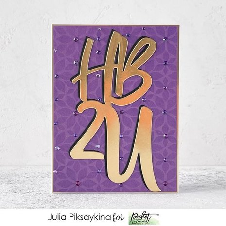 Picket Fence Studios Lots of Blossoms 6x6 Inch Stencil (SC-286) (OUTLET)