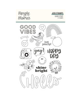Simple Stories Good Stuff Clear Stamps (16825) (OUTLET)