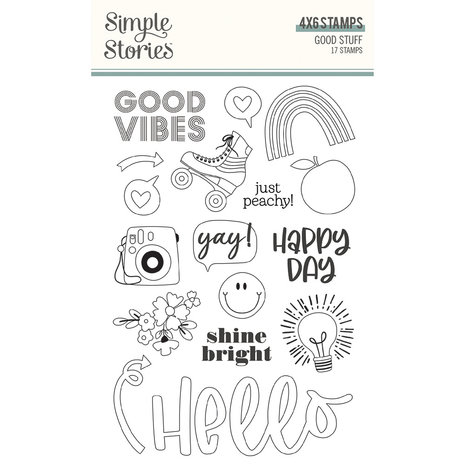 Simple Stories Good Stuff Clear Stamps (16825) (OUTLET)