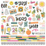 Simple Stories Good Stuff Cardstock Sticker (16801) (DISCONTINUED)
