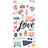 Happy Hearts Chipboard (16915) (OUTLET)
