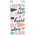 Happy Hearts Foam Stickers (16918) (OUTLET)