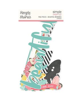 Simple Stories Simple Pages Pieces Beautiful Memories (14733) (DISCONTINUED)