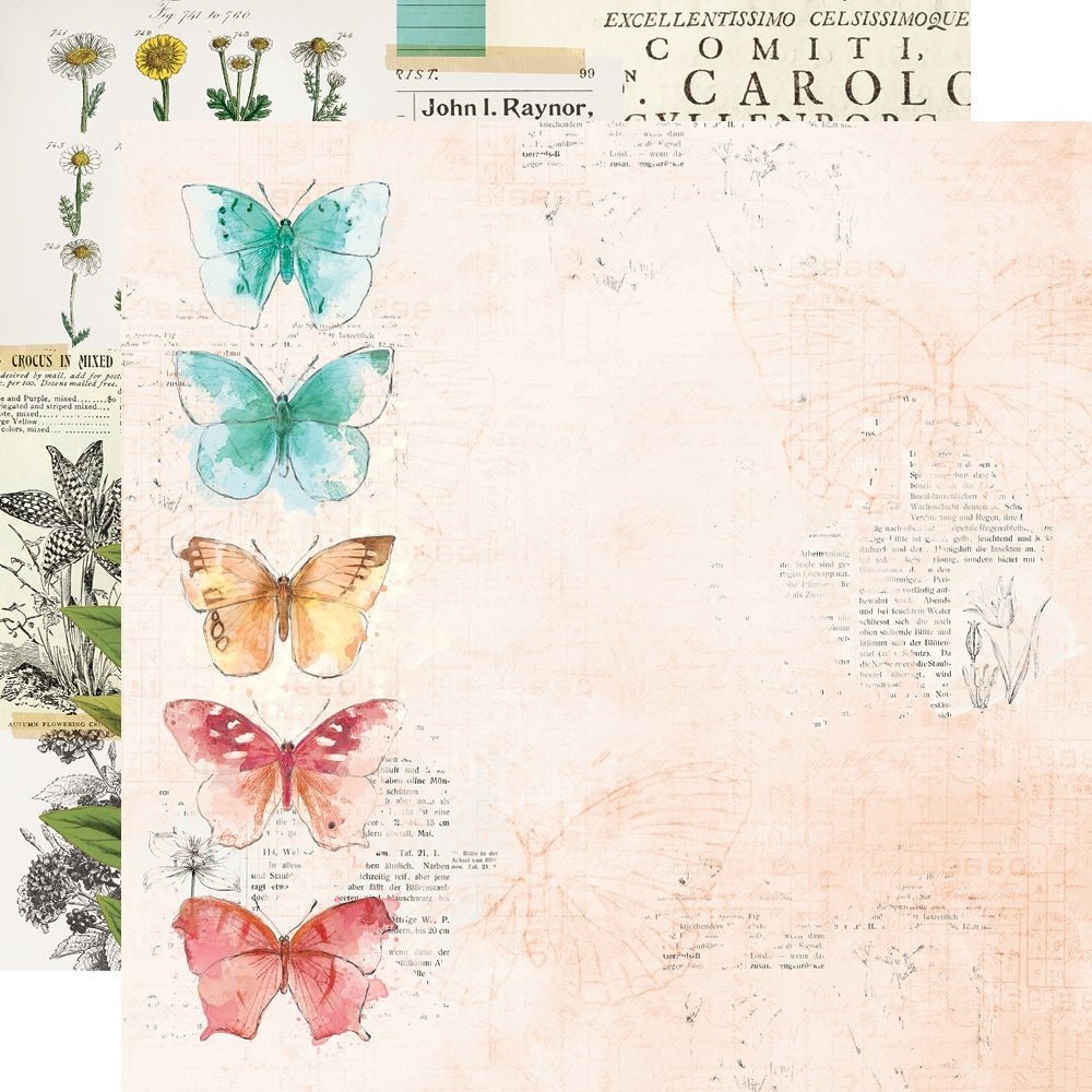 Simple Stories Simple Vintage Cottage Fields Collection Kit (14700) (DISCONTINUED)