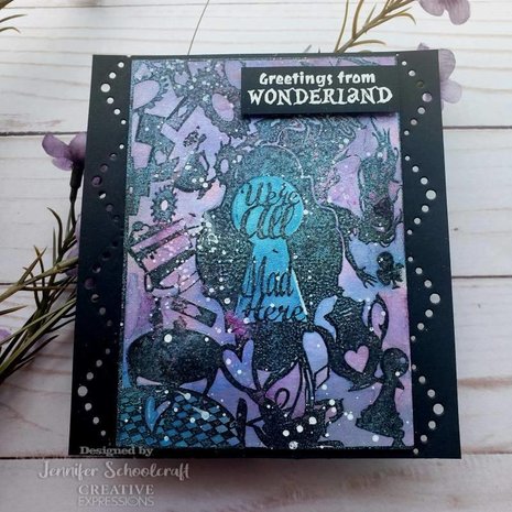 Creative Expressions Paper Panda Rubber Stamp A6 We're All Mad Here (CERPP008) (OUTLET) Creative Expressions Paper Panda Rubber Stamp A6 We're All Mad Here (CERPP008) (OUTLET)